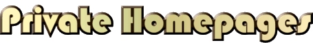 Private Homepageseite